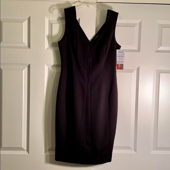 GORGEOUS and versatile black Tahari dress - NWT - Picture 1 of 7